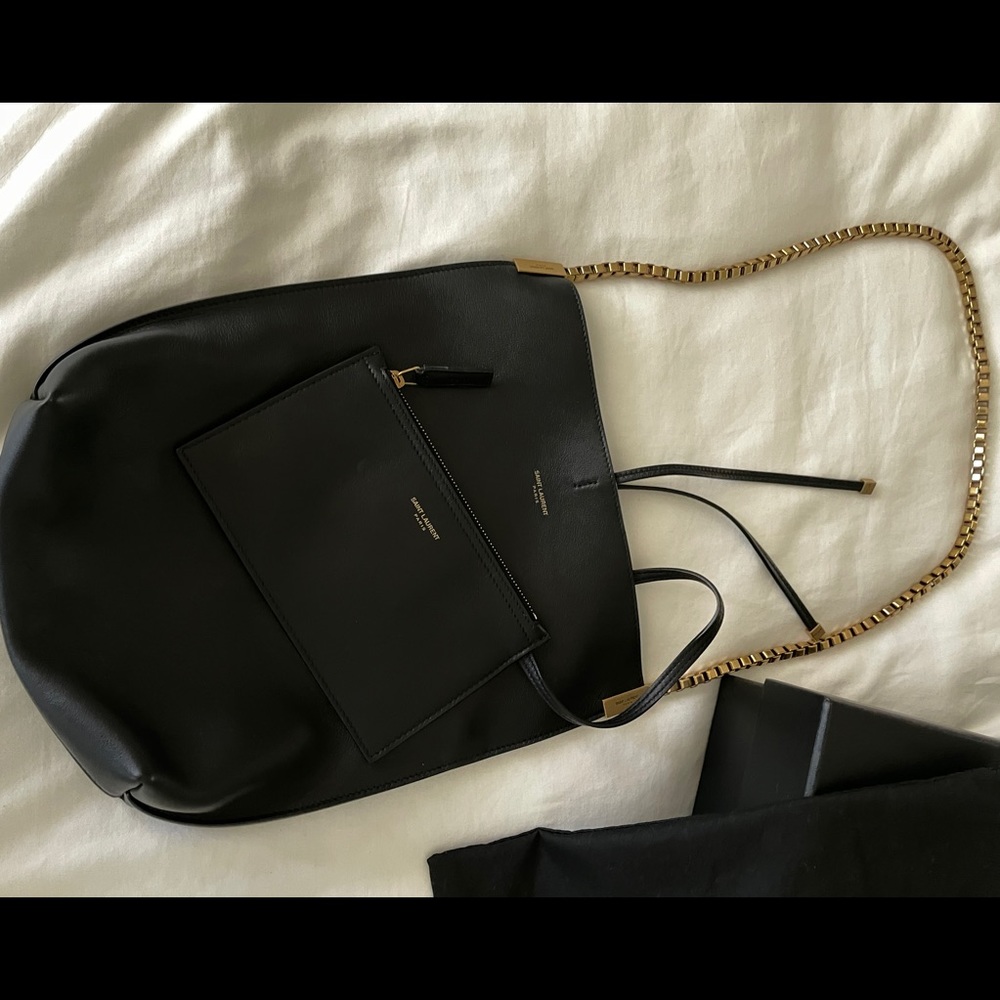 SUZANNE MINI HOBO BAG IN SMOOTH LEATHER - Picture 10 of 15